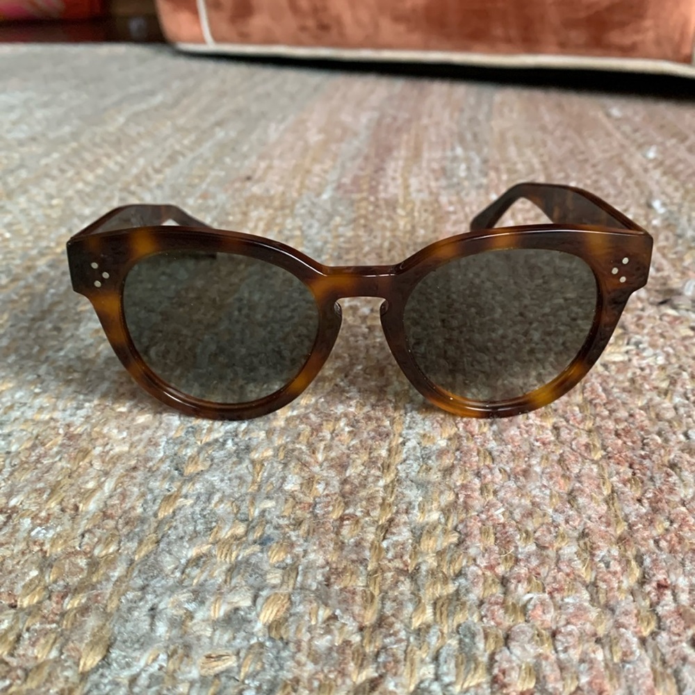 Celine Havana Brown Tortoise Shell Sunglasses